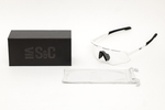 Очки S&C ZACAN Photochromic Clear, Matt white-black
