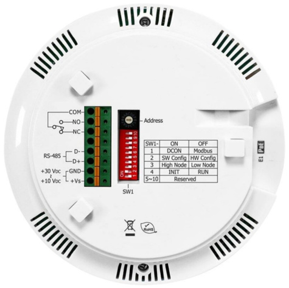 Датчик температуры и влажности ICP DAS CL-210-WF CR