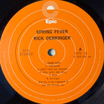 Rick Derringer ‎– Spring Fever (Япония 1975г.)