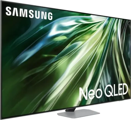Телевизор QLED Samsung 55" QE55QN90FAUXRU Q серебристый 4K Ultra HD 120Hz DVB-T2 DVB-C DVB-S2 USB WiFi Smart TV