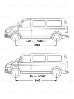 Шланги заднего кондиционера Volkswagen T5/T6 (комплект с испарителем)