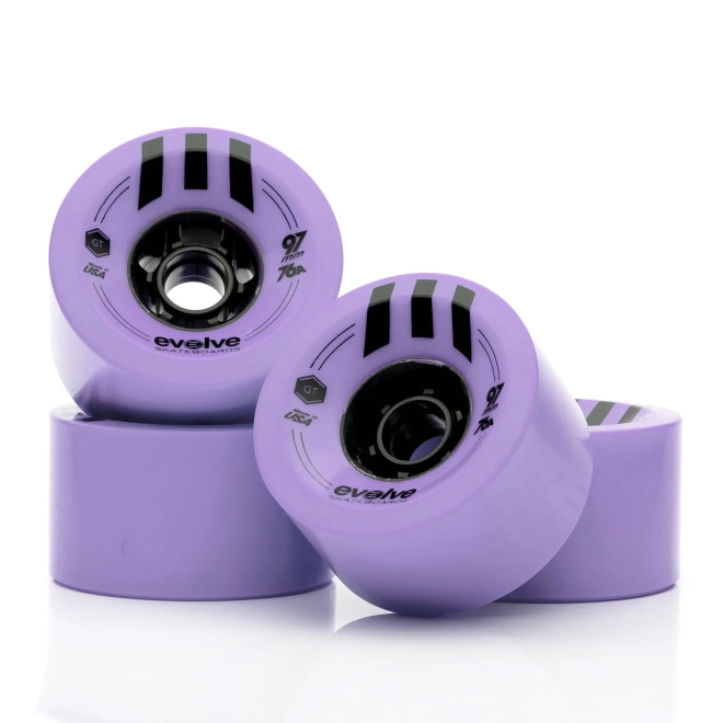 Колёса Evolve Street Wheels 97mm 76a Purple