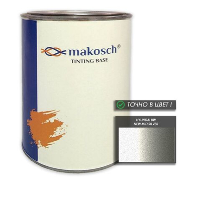 Автоэмаль makosch/HYUNDAI BW, Базовая эмаль, бежевый, перламутр, 800мл.