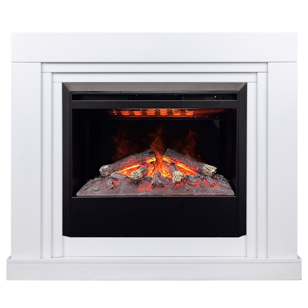 Каминокомплект Real Flame Stanley 26 WT с очагом 3D Helios 26 SBG