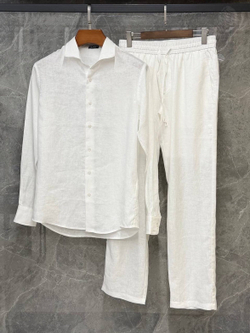 Льняной костюм Zegna