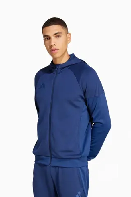Кофта adidas Tiro 25 Travel FZ - темно-синий