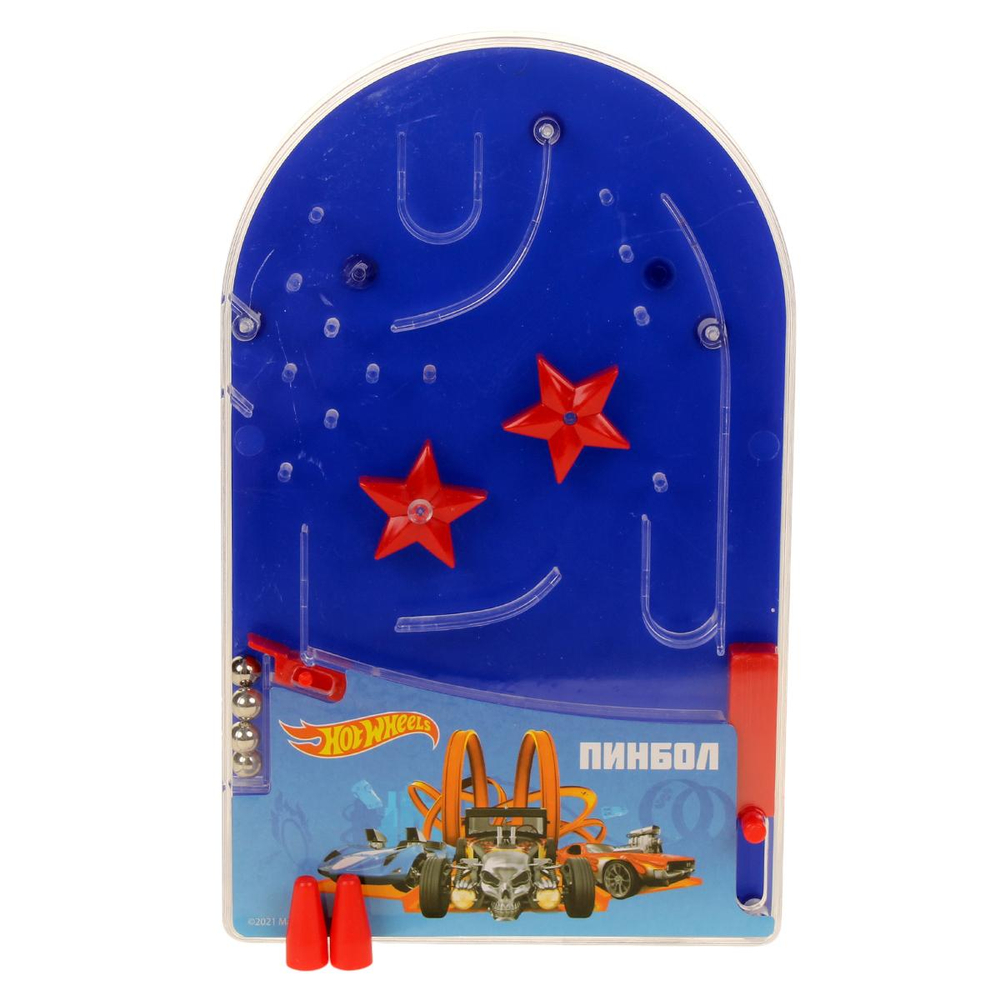 Настольная игра Пинбол Хот вилс, коробка B1304252-R2 (Играем вместе)