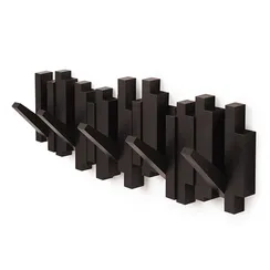 Настенная вешалка Sticks эспрессо