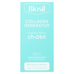 Biosil, Collagen Generator, средство для стимулирования производства коллагена, 60 оригинальных капсул