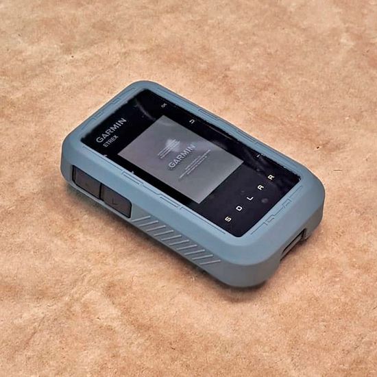 Чехол для Garmin eTrex Solar силикон (Серый)