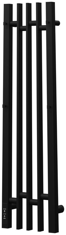 Полотенцесушитель электрический Point Фрея PN20738B П2 180x800 диммер слева, черный