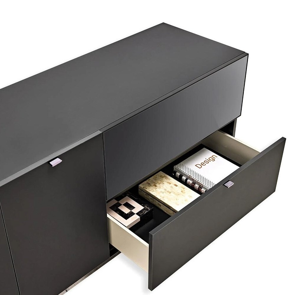 Сервант (черный) ENZA HOME LEGATO EH59574