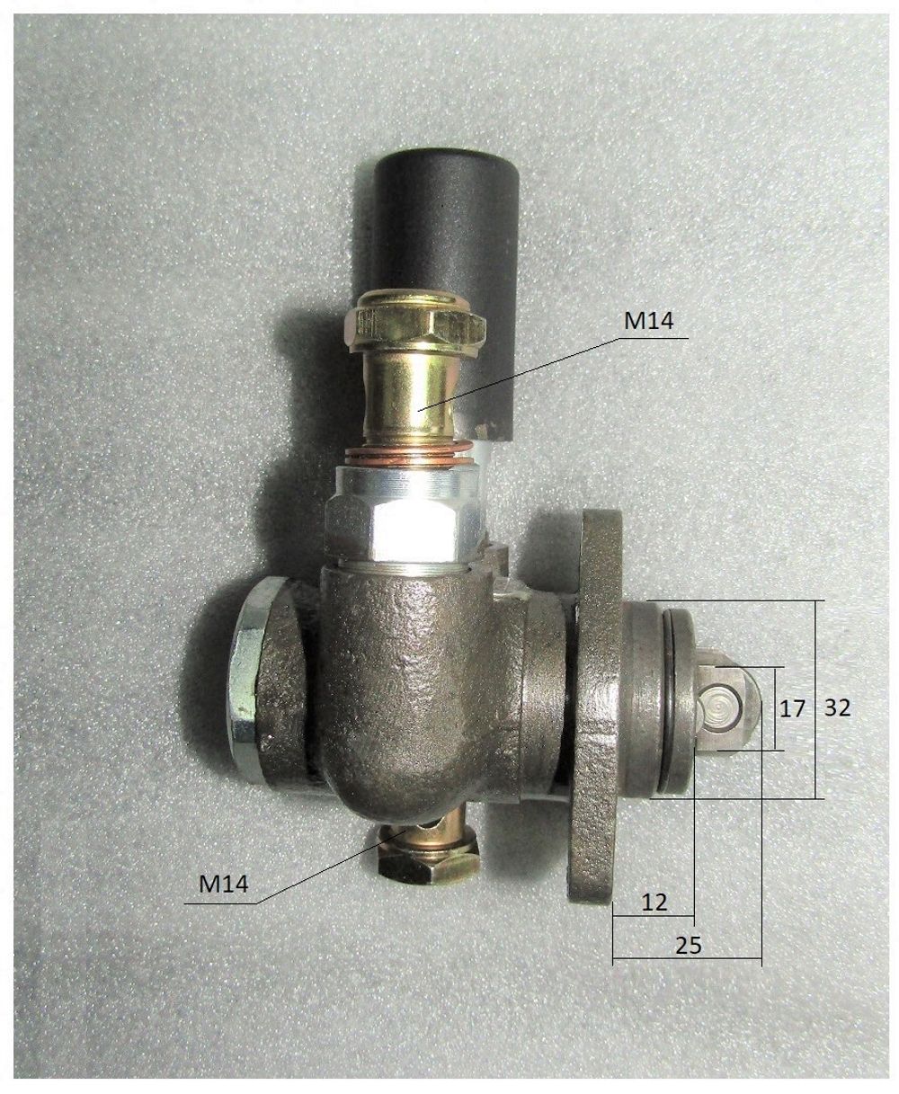Насос ручной подкачки топлива R4105 (фланец 45х56 мм,левый) /Hand Primer pump, left