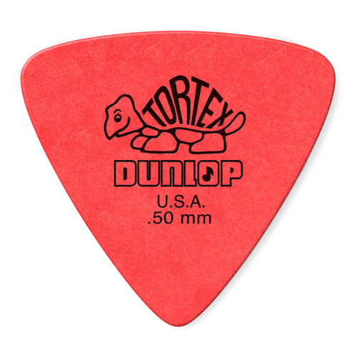 Dunlop 431P050 Tortex Triangle 6Pack медиаторы, толщина 0.5 мм, 6 шт.
