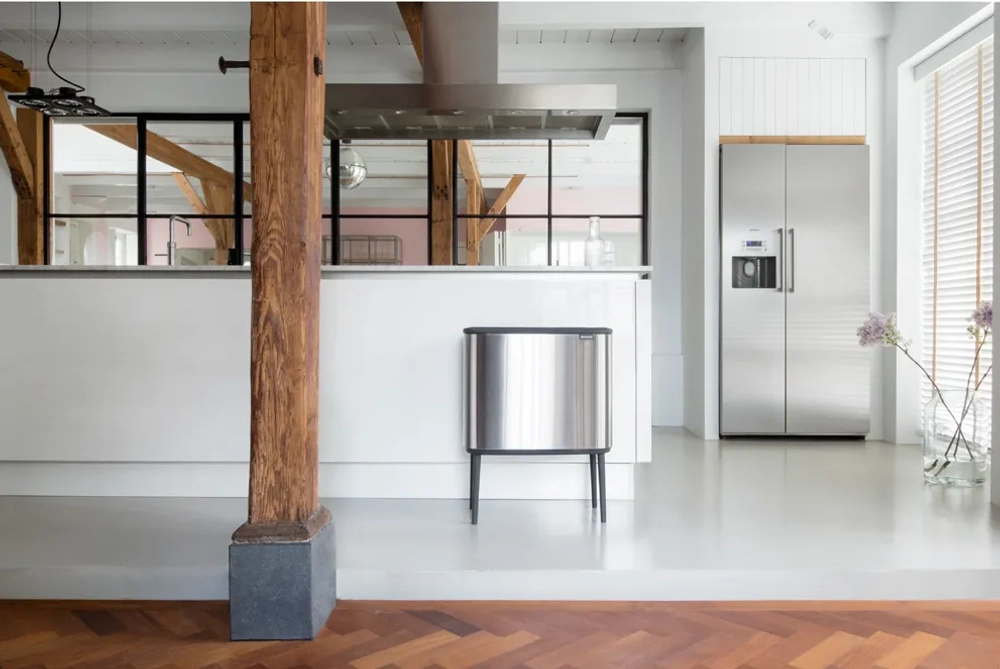Brabantia Контейнер для мусора Bo Touch 11+23 л, матовое серебро EAN 8710755316227
