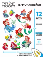 Термонаклейка на одежду Русалочка