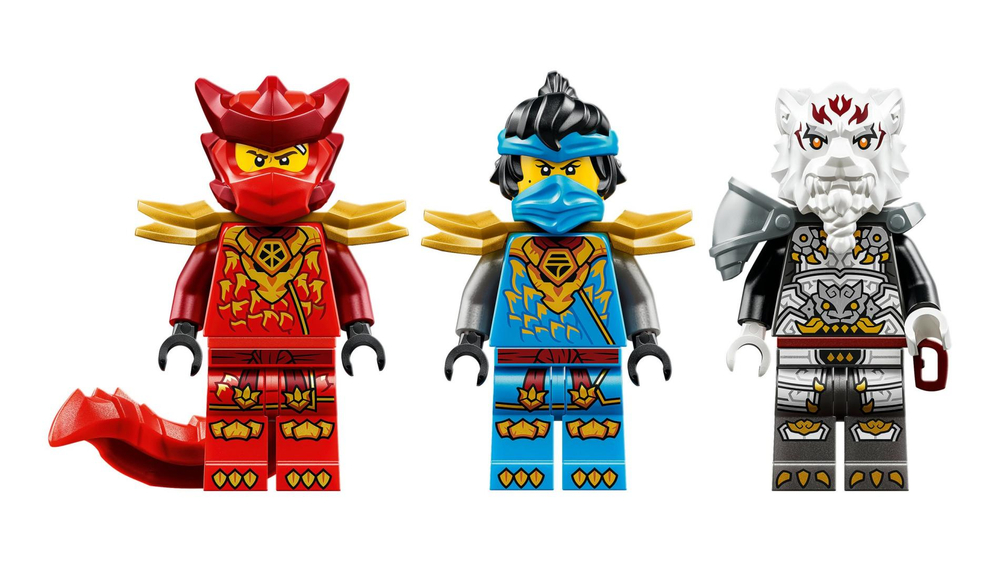 Конструктор Лего Ниндзяго Зилвар и дракон-зверь Гримтак 71863 | LEGO NINJAGO Zilvar and Grimtak the Dragon 232 детали 7+