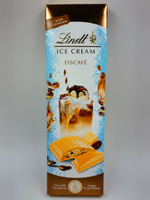 Белый шоколад Lindt Ice Cream EISCAFE со сливочно-кофейной начинкой, 100 г (Германия)