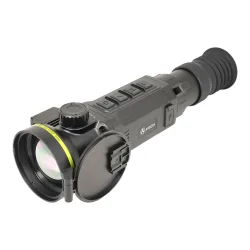 Тепловизионный прицел ARKON GS60 / АРКОН ГС60 - вид спереди в три четверти с открытой крышкой объектива
