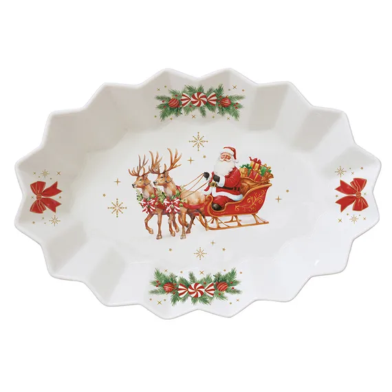 Блюдо овальное christmas heritage, 25х17 см