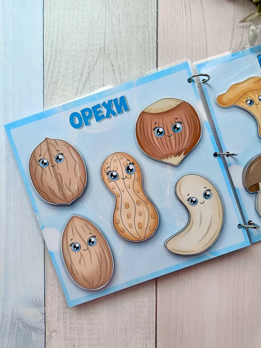 Развивающая книга-игрушка "Я знаю" на липучках