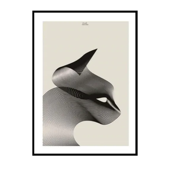 Картина на холсте The Cat, 80х60 см