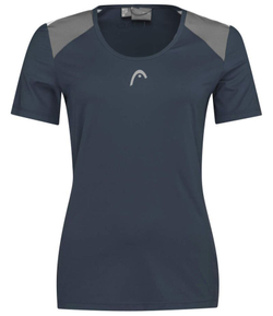 Футболка для девочки Head Club 22 Tech - navy