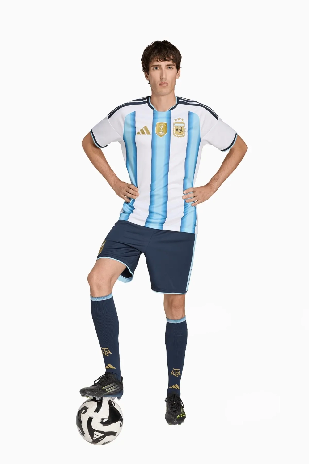 Шорты adidas Аргентина 2026 Home - темно-синий