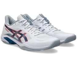 Мужские кроссовки для сквоша/бадминтона Asics Blade FF 2 - white/mako blue