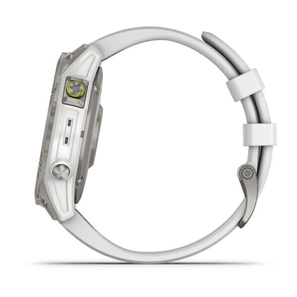 Умные часы Garmin Epix (Gen 2) Sapphire - White Titanium