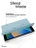 Чехол книжка для iPad 7/8/9 (10,2")/ Pro (10,5") Gurdini Origami Case Голубой