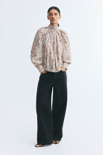 Блуза с рукавами-баллонами - H&M