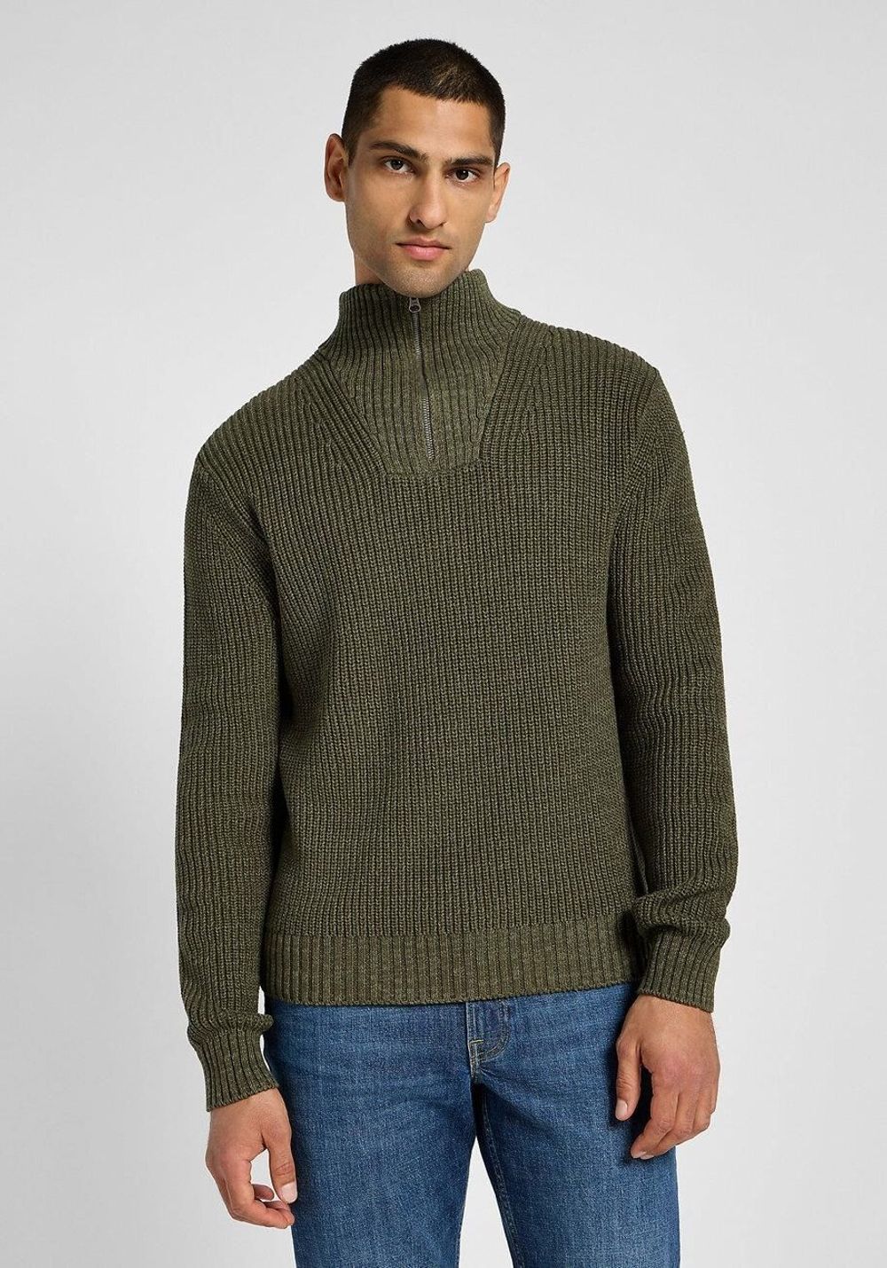 Джемпер HALF ZIP KNIT 112355675