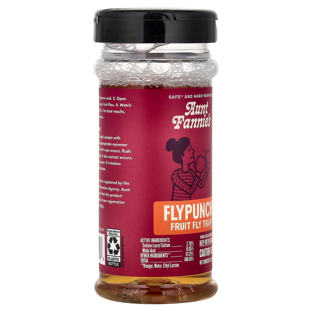 Aunt Fannie's, Flypunch! Ловушка для фруктовых мух, 177 мл (6 жидк. унций)