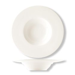 Тарелка глубокая 150 мл d 20 см h4 см для пасты белая фарфор P.L. Proff Cuisine [6]