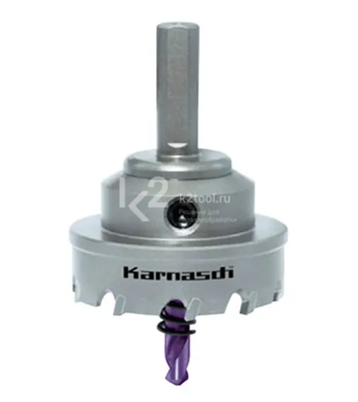 Коронка с твердосплавными напайками Karnasch в сборе Power-Max 10 Ø14×12 мм, арт. 20.1010-014