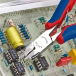 Кусачки боковые для электроники 120 мм Knipex 77 02 120 H