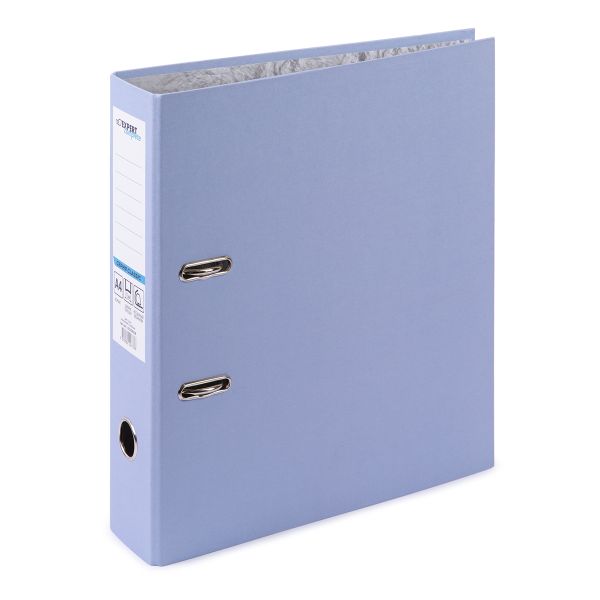 Регистратор Pastel 75 мм, 10 шт, Classic Lite A4 арочный механизм, васильковый EC1026218, Expert Complete