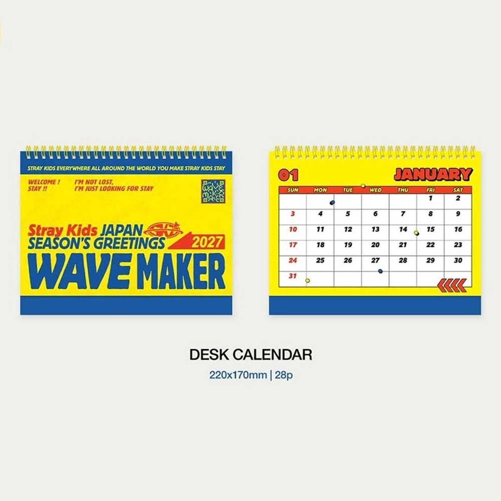 Stray Kids JAPAN SEASON’S GREETINGS 2027 [WAVE MAKER]