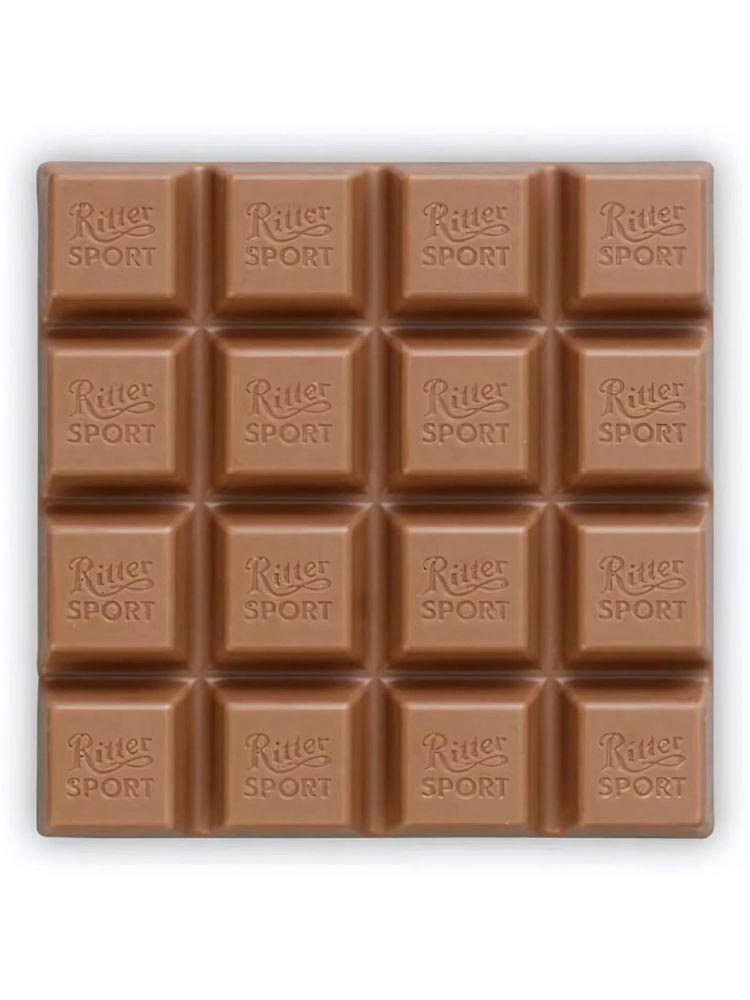 Шоколад молочный Ritter Sport Мусс с миндалём 100 г