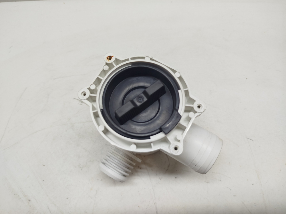 WM634T кт267 Улитка сливного насоса для стиральной машины Vestel WM634T б/у