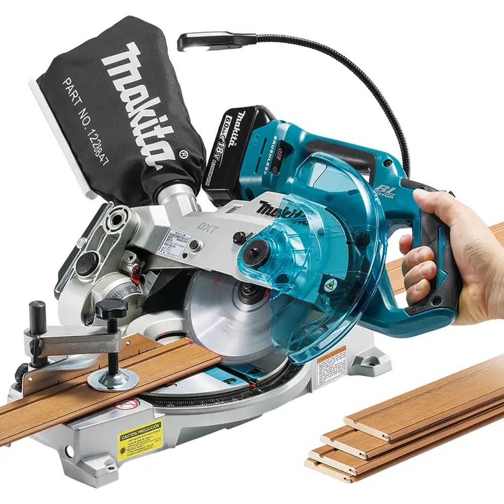 Аккумуляторная торцовочная пила Makita DLS600Z
