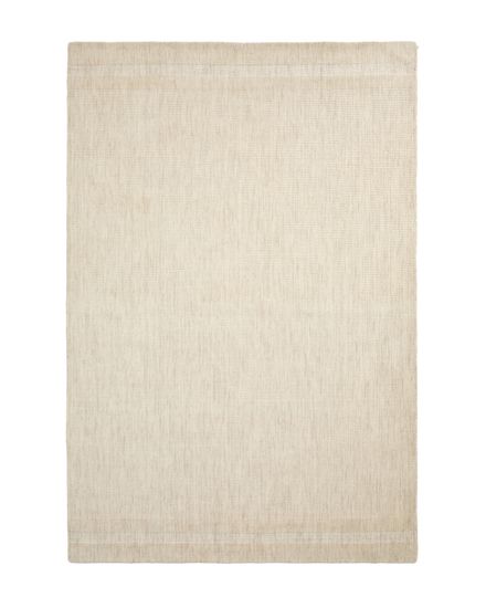 Бежевый шерстяной жаккардовый ковер Calira 230 x 160 см