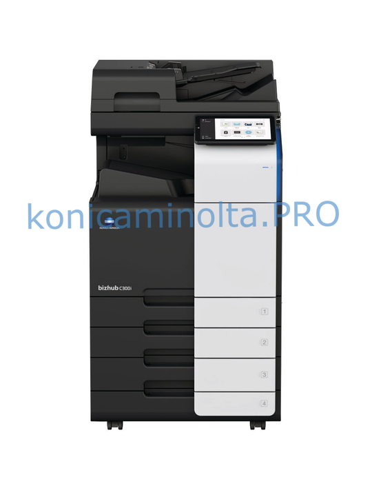 Konica Minolta bizhub C300i Полноцветное МФУ формата SRA3 с автоподачей DF-632, тумбой DK-516x и комплектом тонеров TN-328 CMYK