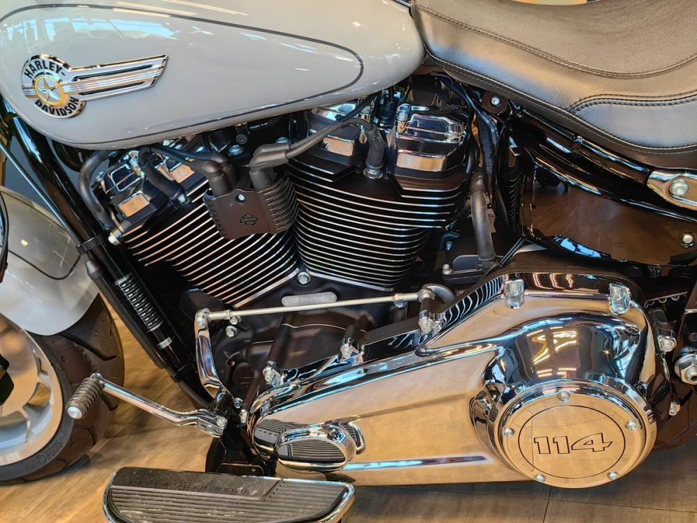 Harley-Davidson Fat Boy 114, 2024 Billiard grey