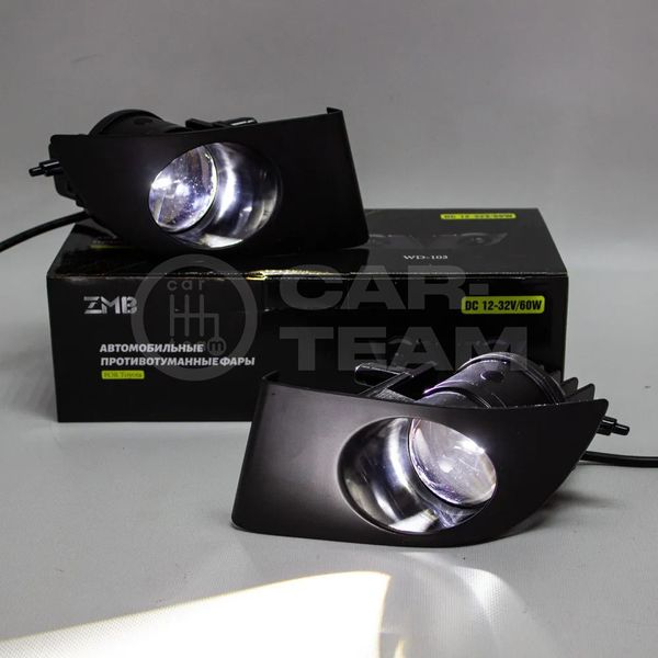 Противотуманные фары (ПТФ) Toyota Prado "ZMB" лазерные с Bi-LED модулем (арт. WD-103)