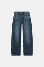 ДЖИНСЫ CURVED STRAIGHT СО СРЕДНЕЙ ПОСАДКОЙ — ZW COLLECTION — ZARA