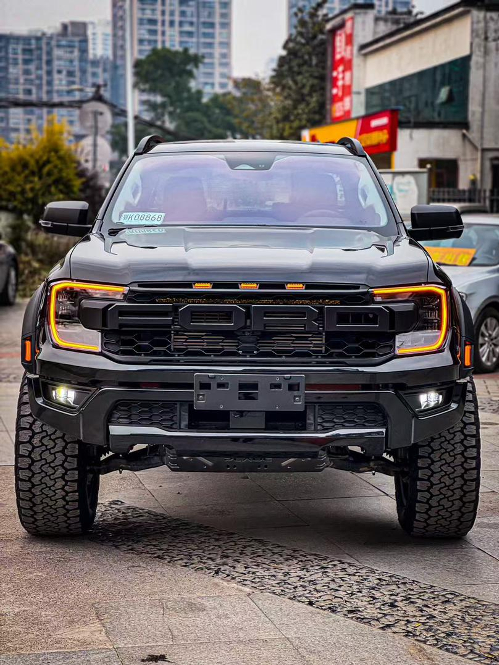 Обвес переднего бампера Ford Ranger