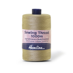 Нить универсальная Hemline для шитья, 100% полиэстер, цвет бежевый, 1000 м