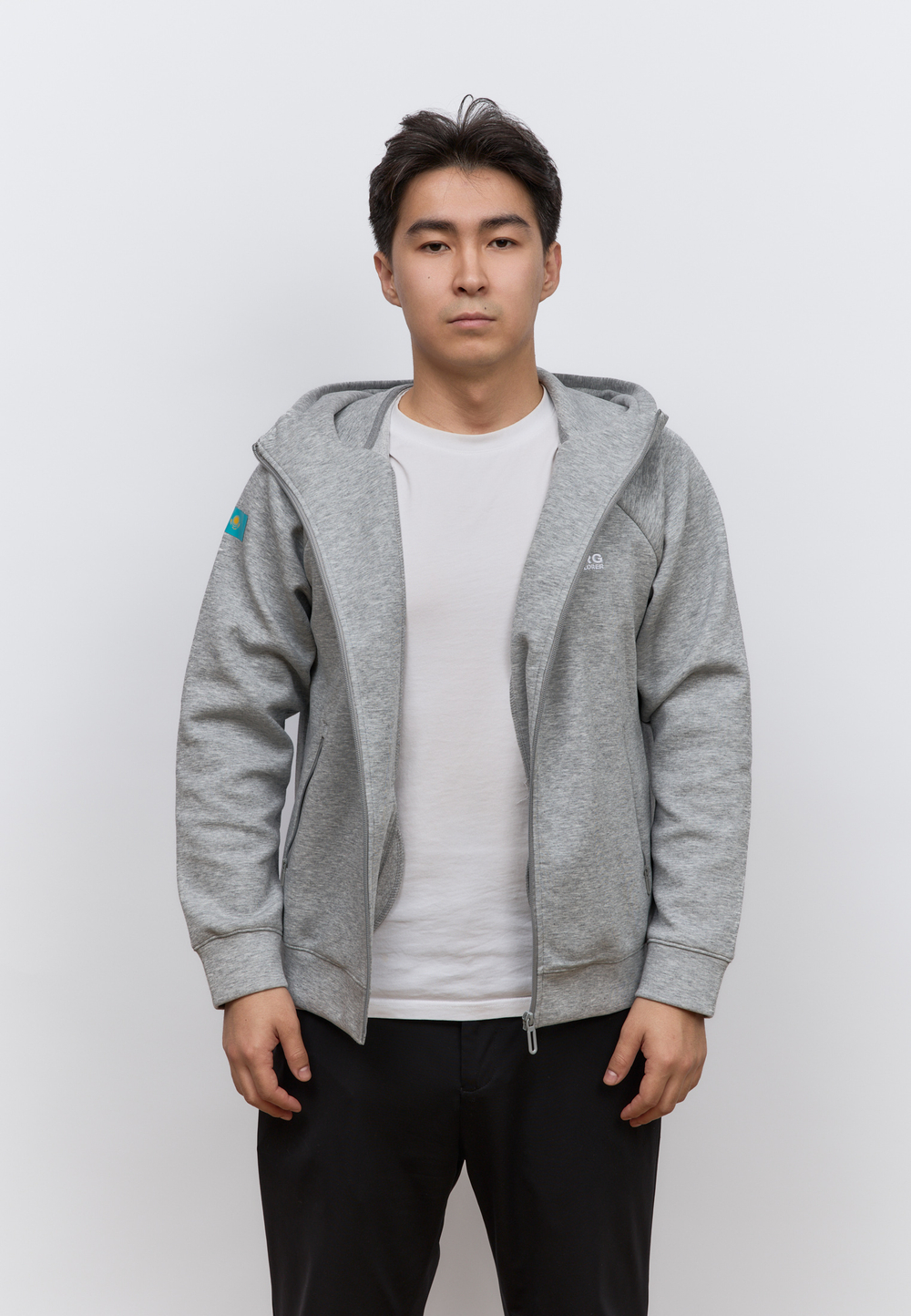 Кофта на замке ARGYMAQ EXPLORER GREY